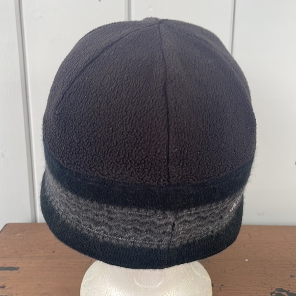 Columbia Unisex Winter Hat Beanie Tuque Black Gray One Size - Picture 3 of 7